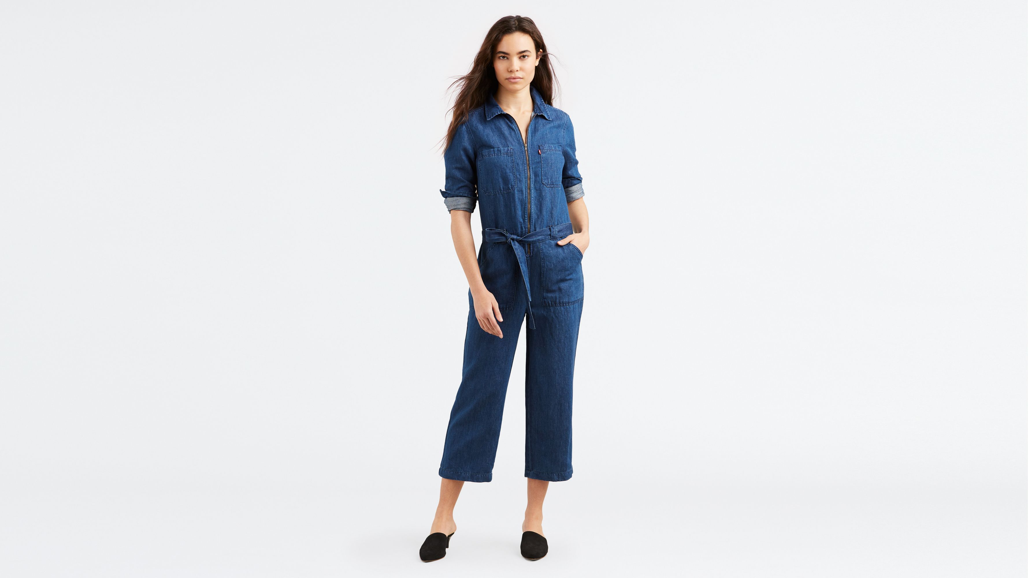 Levis Made & Crafted Alix Jumpsuit - Blue | Garmentory
